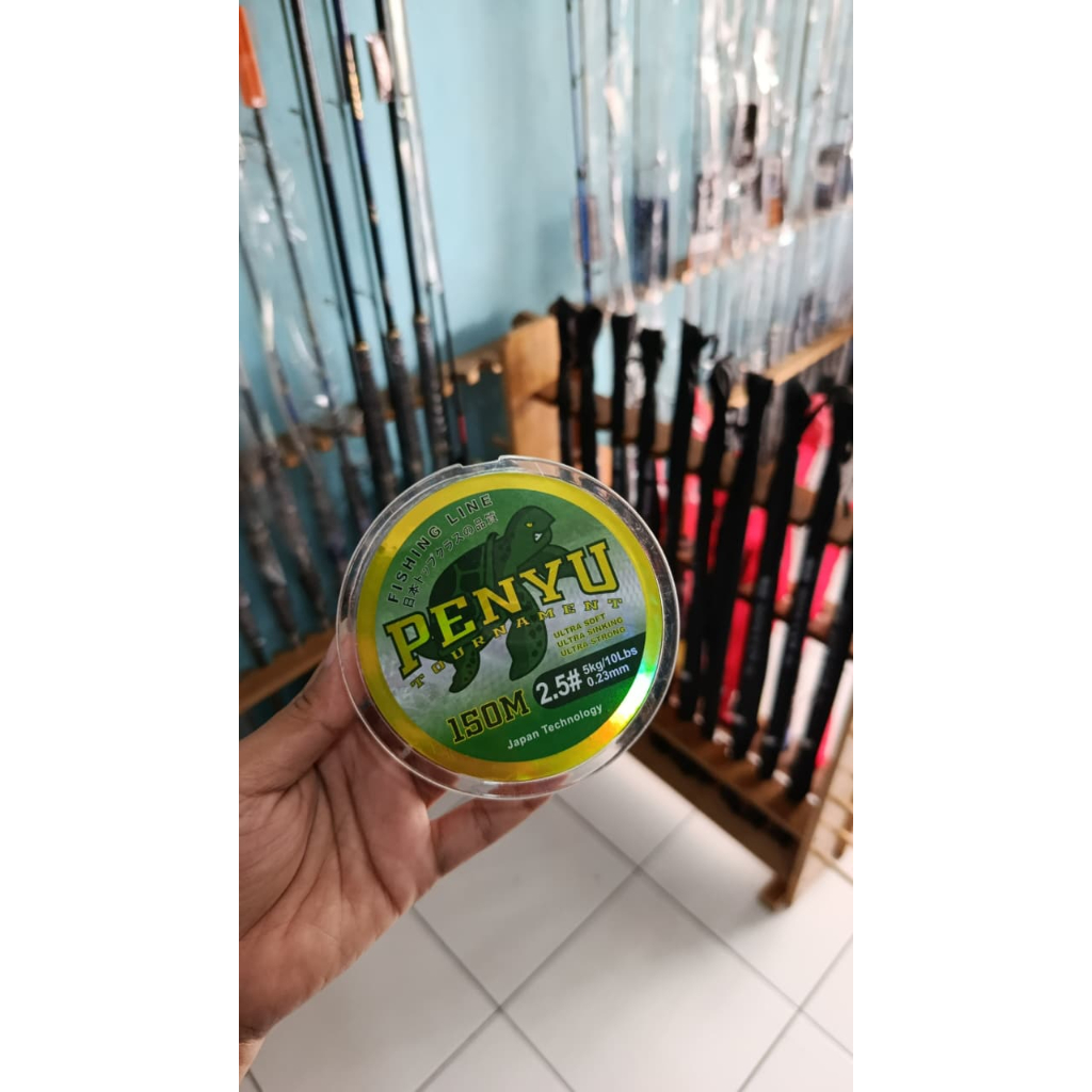 Senar Pancing Kuat Penyu PVC 150 M 1lb/10lb-Tidak mudah putus Murah