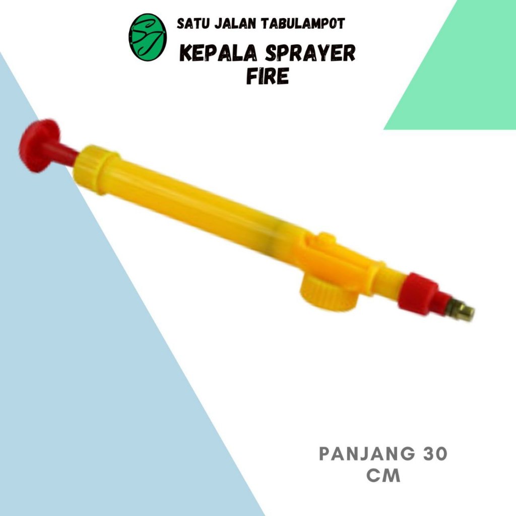 (Siap Kirim Instan) Kepala Sprayer Fire Untuk Botol Ukuran 1-2 Liter