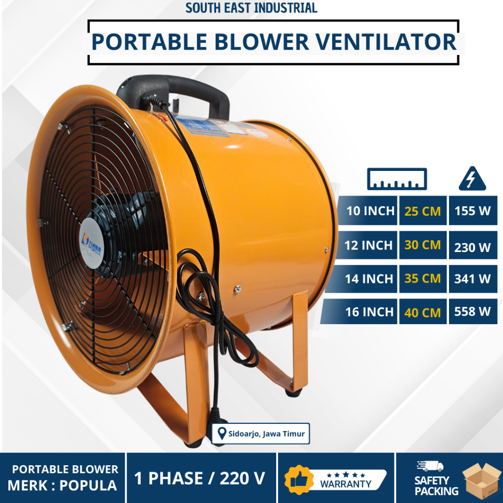 Portable Blower Ventilator