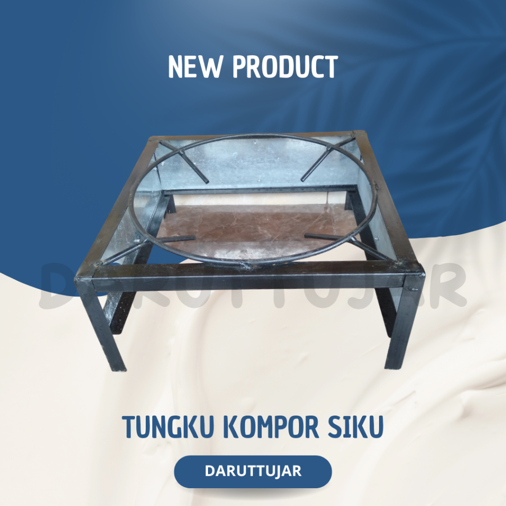 Tungku Kompor Gas Mata Seribu | Tatakan Kompor Rinnai Mata Seribu | Dudukan Kompor Model Siku Awet T