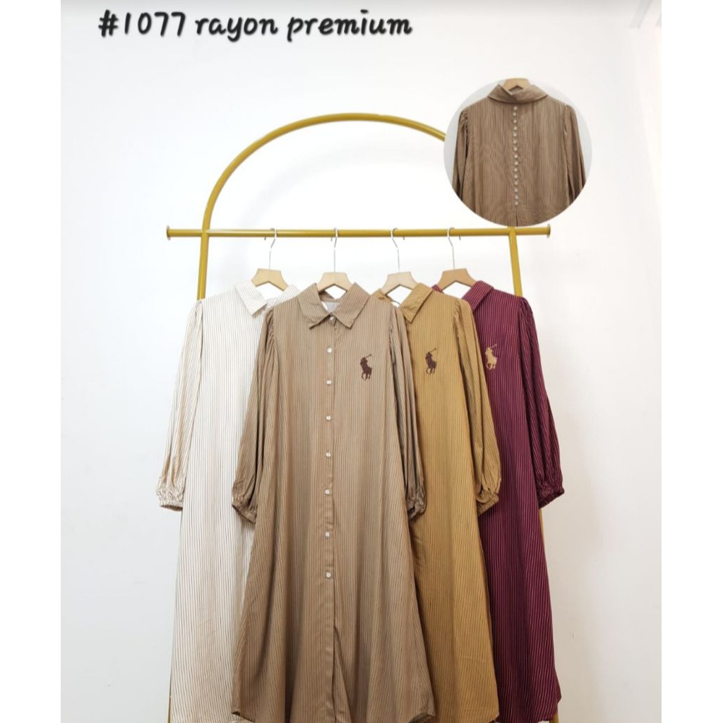 Tunik Salur Rayon Twill