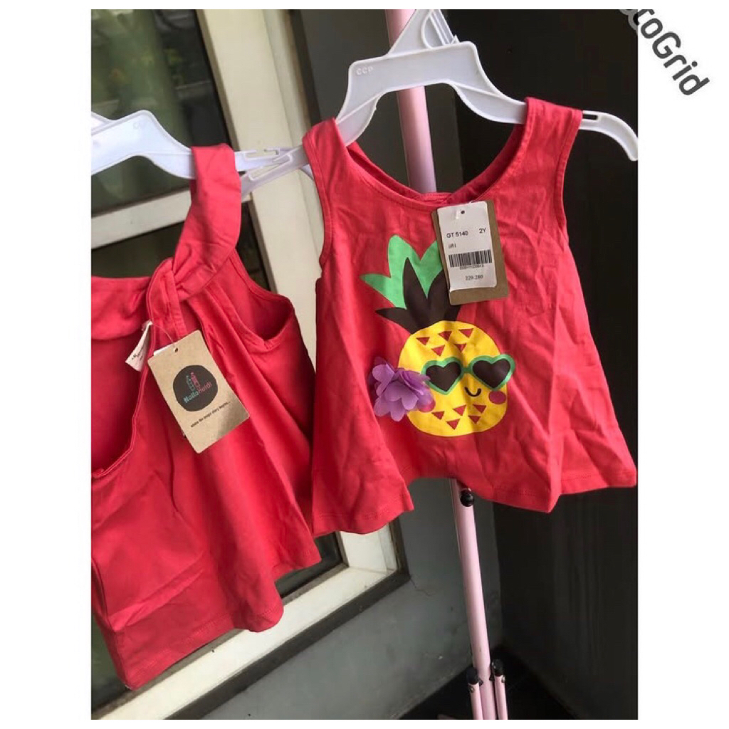 New tag tag kaos anak hello heidi