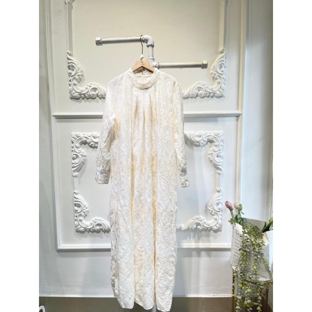 Gaun - Dress wanita - Abaya - Nebula Dress - Matt Katun Bolong (Katbol)