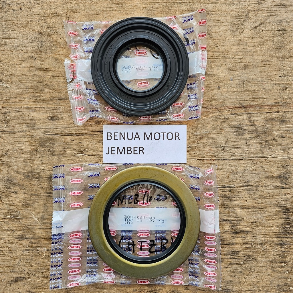 Seal Sil Roda Belakang Canter PS136 PS125 HDX NOK Asli Jepang