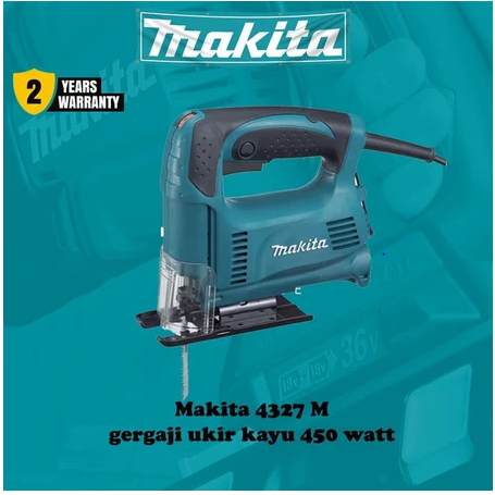 Makita 4327 M jigsaw gergaji ukir 450 watt ORIGINAL Makita