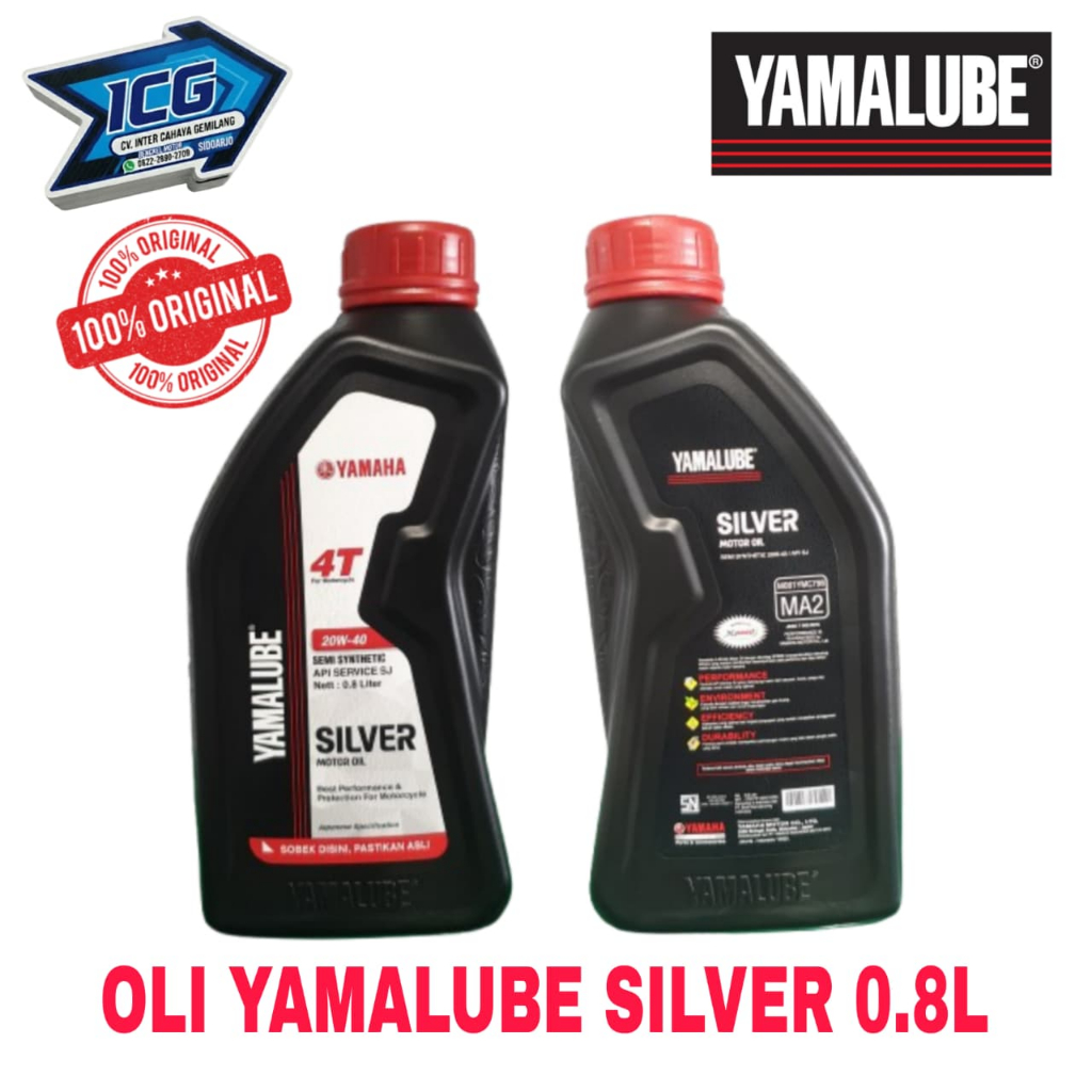 OLI YAMALUBE SILVER, YAMALUBE GOLD, YAMALUBE XP, YAMALUBE SPORT ORIGINAL UNTUK MOTOR MANUAL, MOTOR B