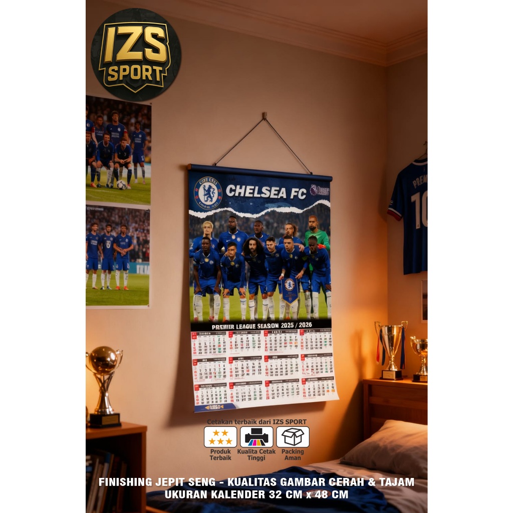COD KALENDER CHELSEA 2026