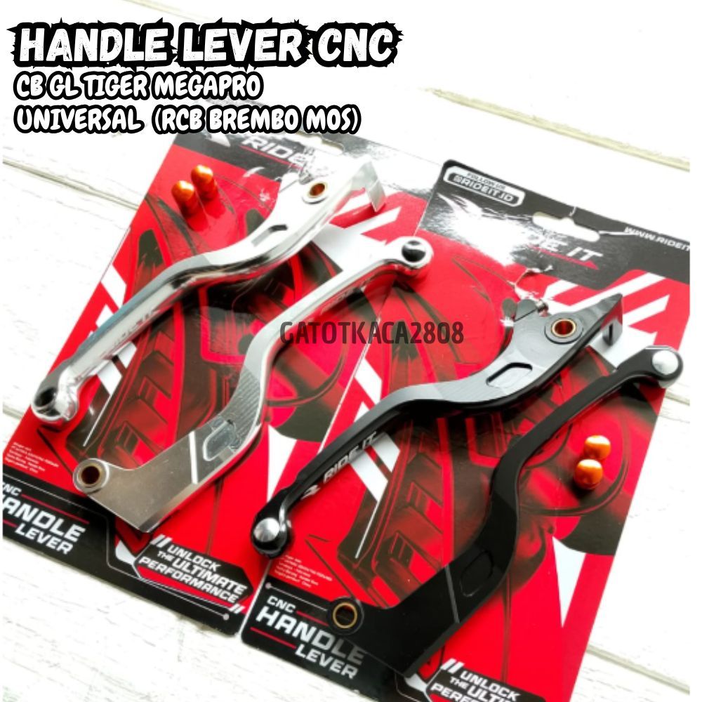Handle Chrome set Kopling Kanan pnp Master Rem MOS Tiger GL MP RCB Satria FU