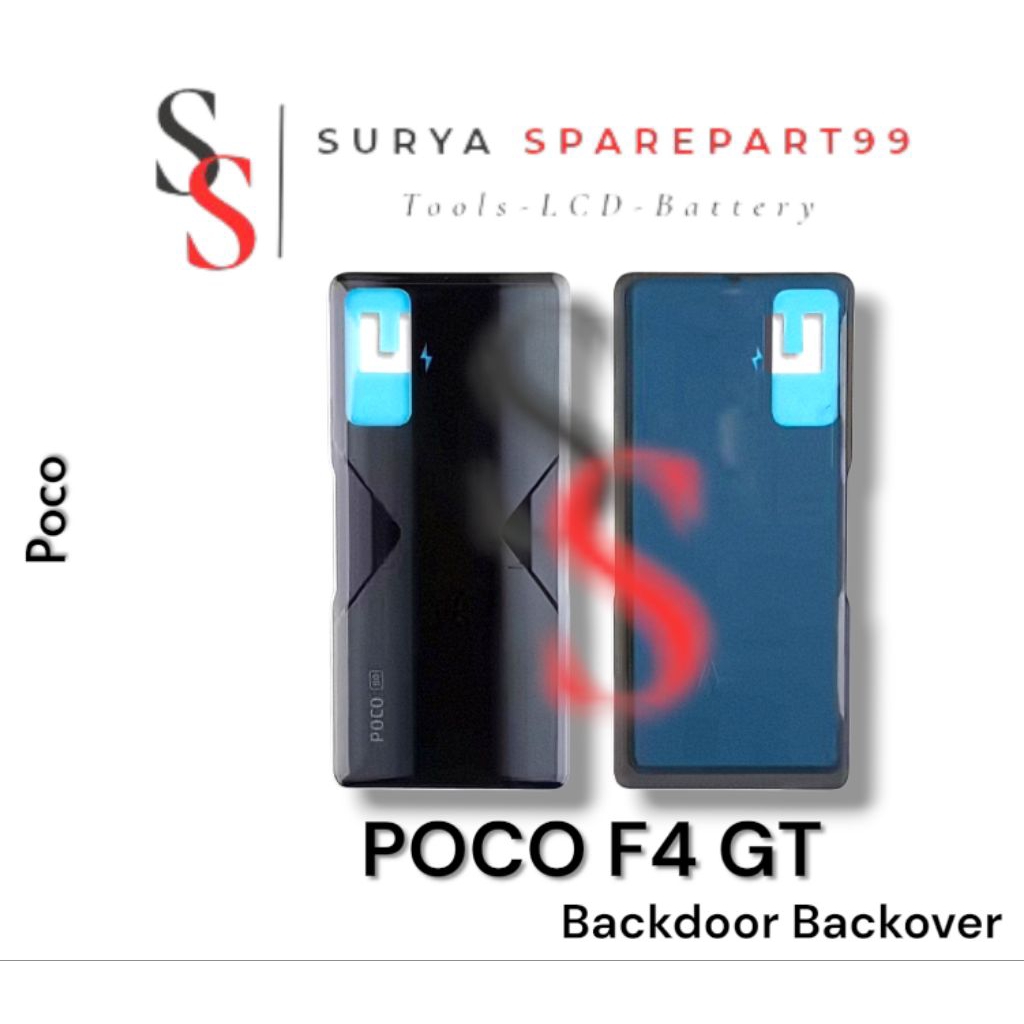 BACKDOOR BACKOVER POCO F4 GT ORIGINAL