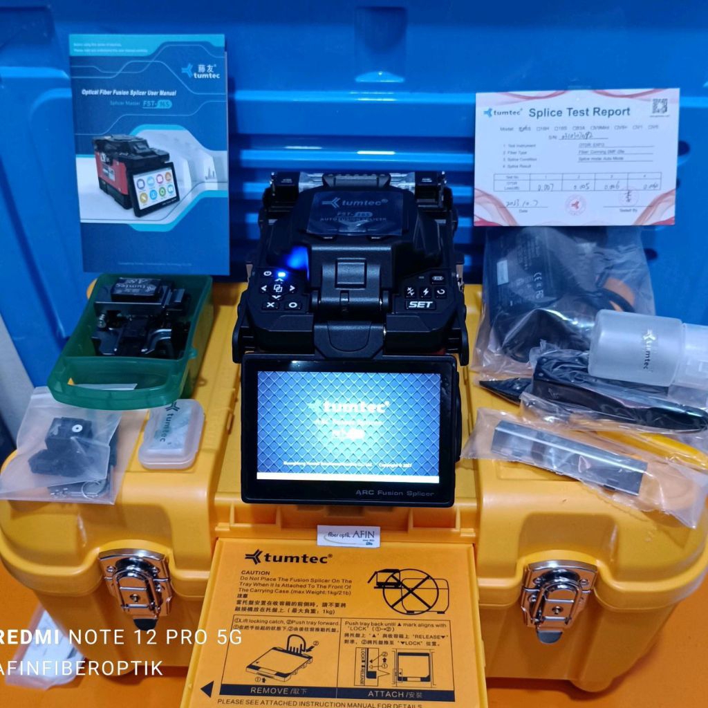 fussion splicer tumtec 16 s/splicer tumtec 16 s baru