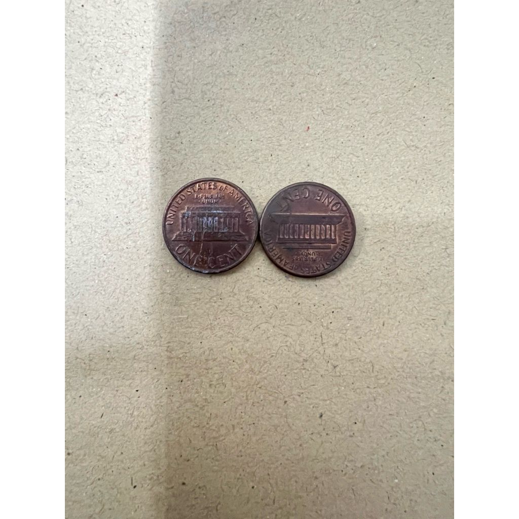 Koin 1 cent Amerika Asli