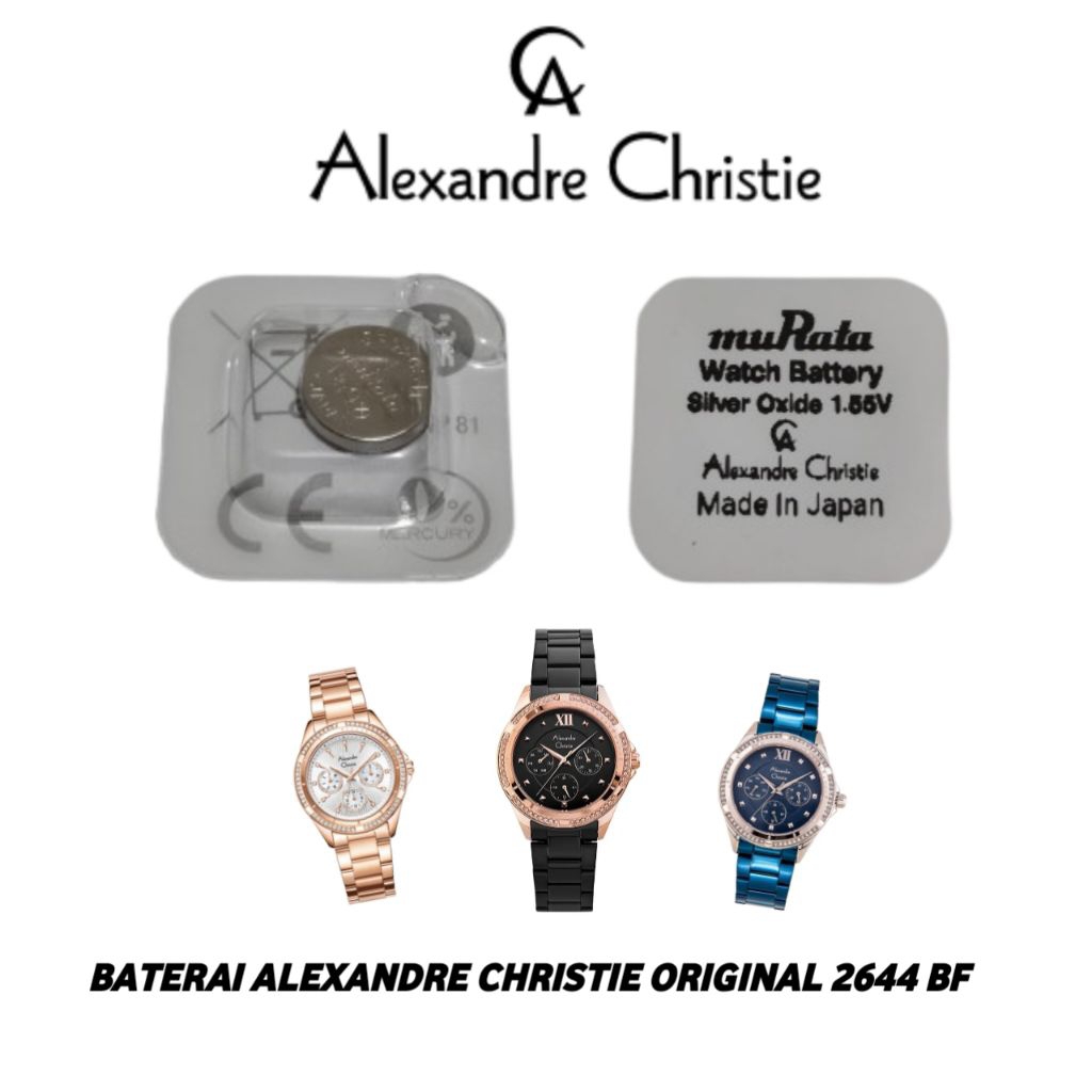 Baterai Alexandre Christie original 2644 BF
