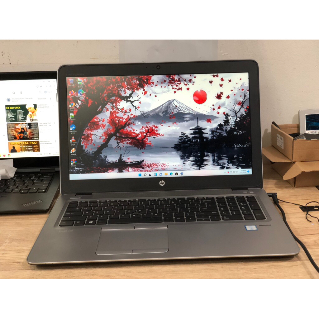 HP ELITEBOOK 850 G3 INTEL CORE I7 GEN 6 RAM 16 SSD 256