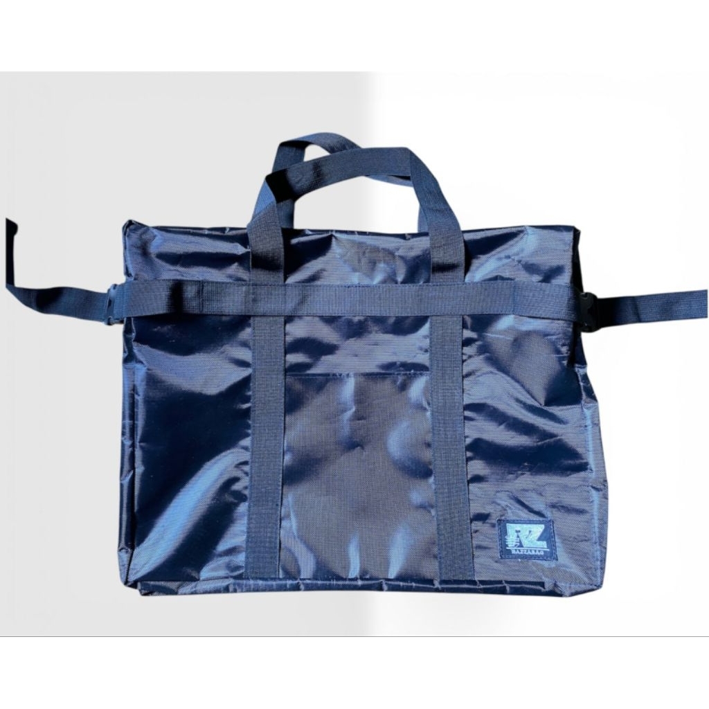 Tas pakaian besar travel jumbo tas mudik besar kualitas bagus bahan kuat warna hitam Razzabag