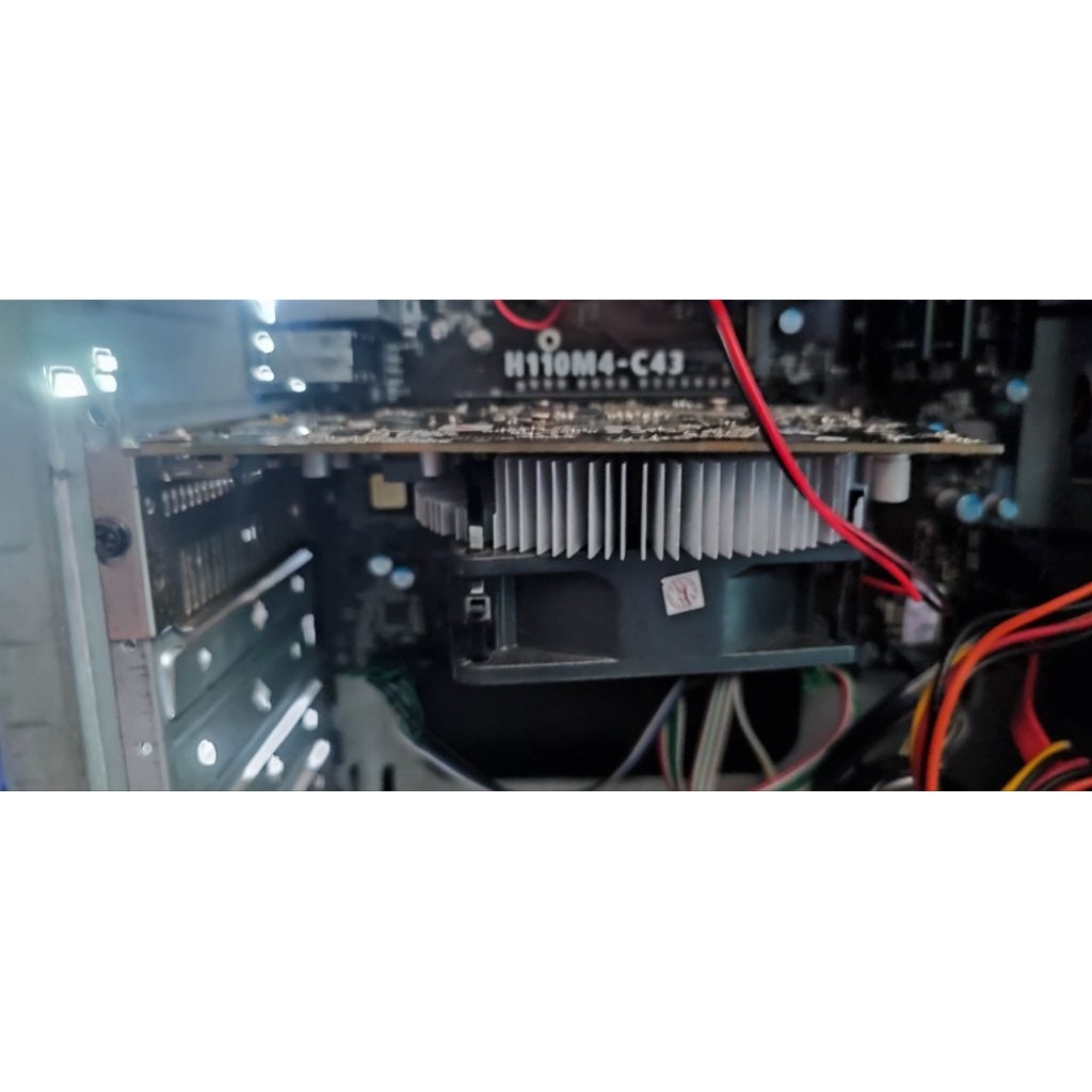 vga card rx550 2gb power color mines