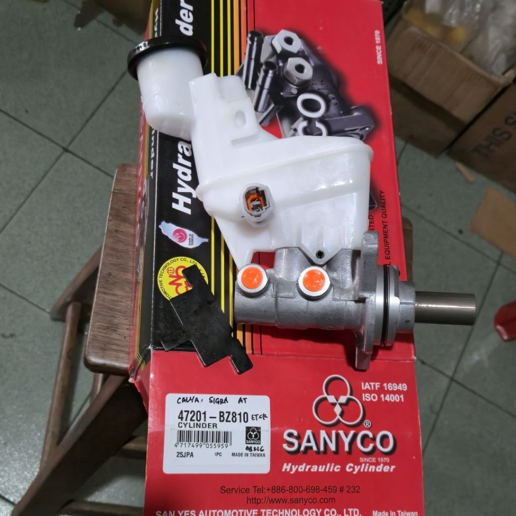 Brake Master Rem Sigra 1.2cc Calya matic 13/16" Sanyco 47201-BZ810