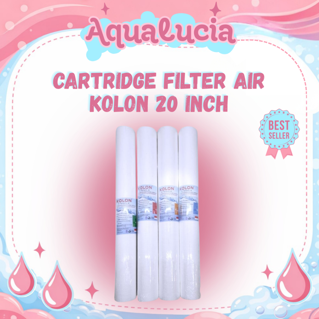 CARTRIDGE FILTER AIR KOLON 20 INCH / SPUN FILTER AIR KOLON 20 INCH / SEDIMENT FILTER AIR KOLON 20 IN