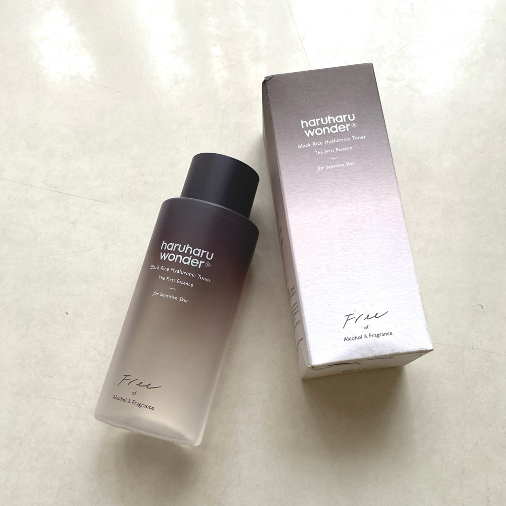 [NEAR ED] Preloved Haruharu wonder black rice hyaluronic toner for sensitive skin