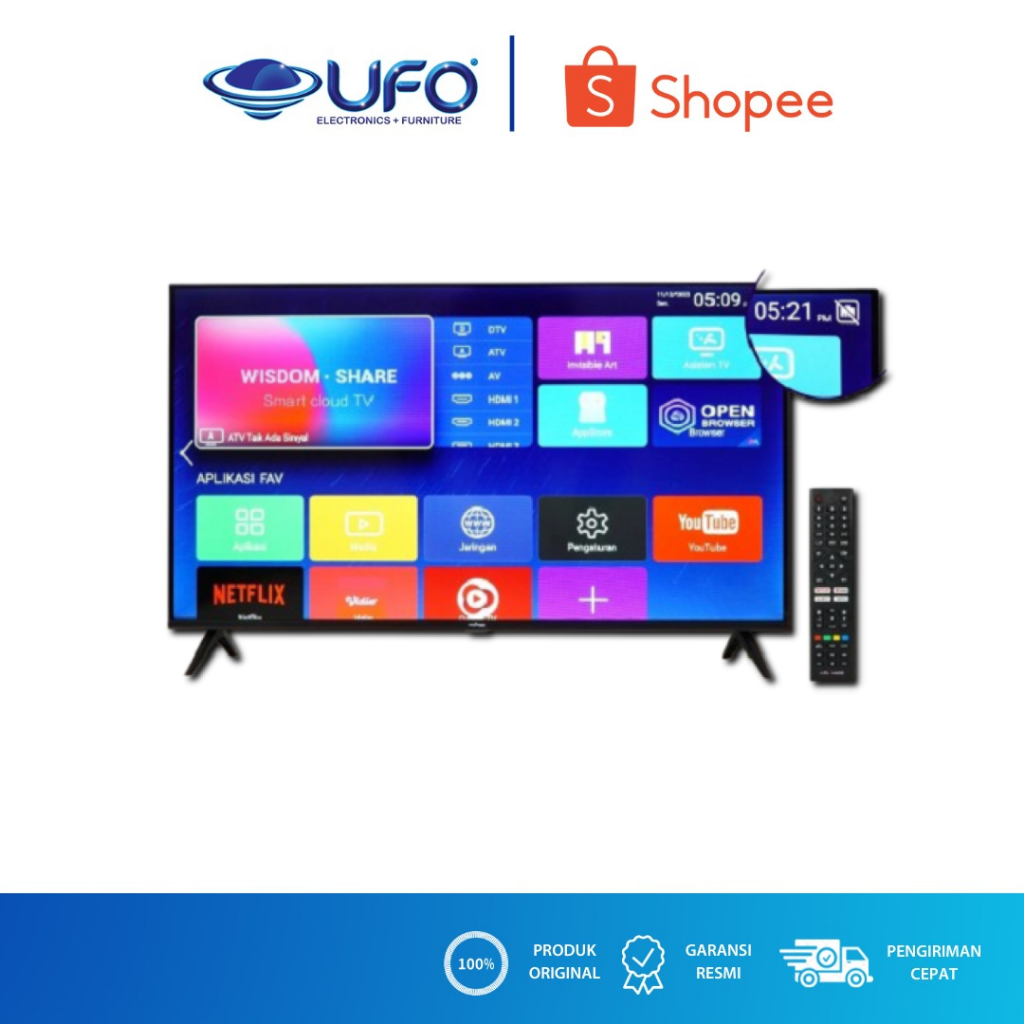 ADVANCE 42 INCH LED SMART TV FRAMELESS ADV421A