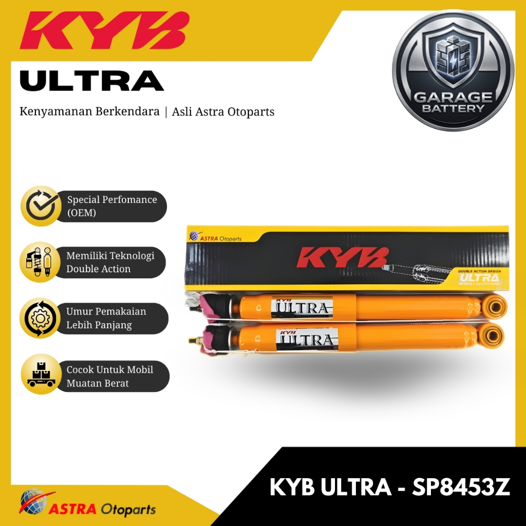 Kayaba / KYB Ultra Shockbreaker Mobil Suzuki Ertiga Belakang