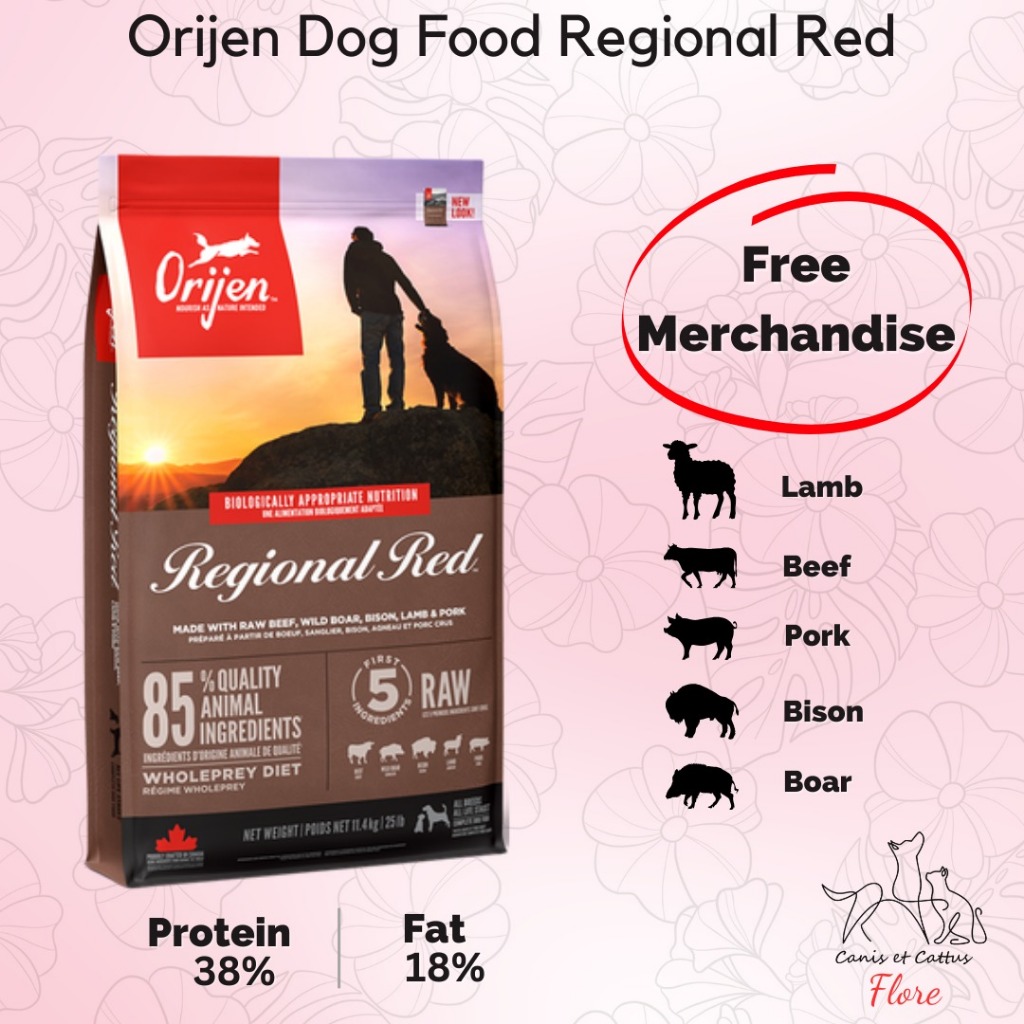 Orijen Dog Food Regional Red 6 kg