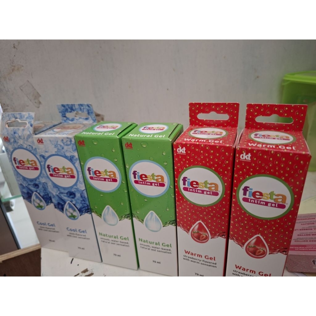Fiesta Intim Natural Gel 70ml - Pelumas Lubricant Gel