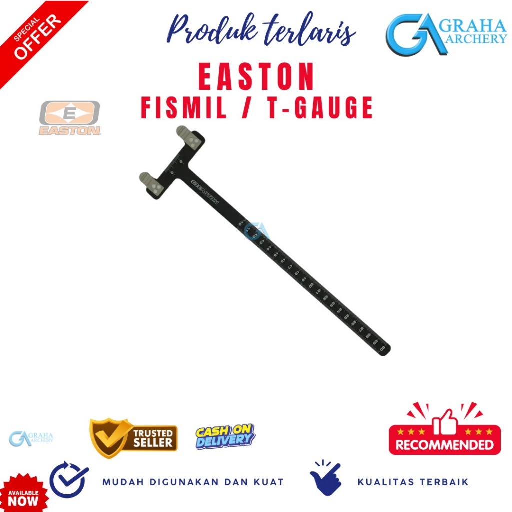 T GAUGE FISMIL EASTON HIGH QUALITY