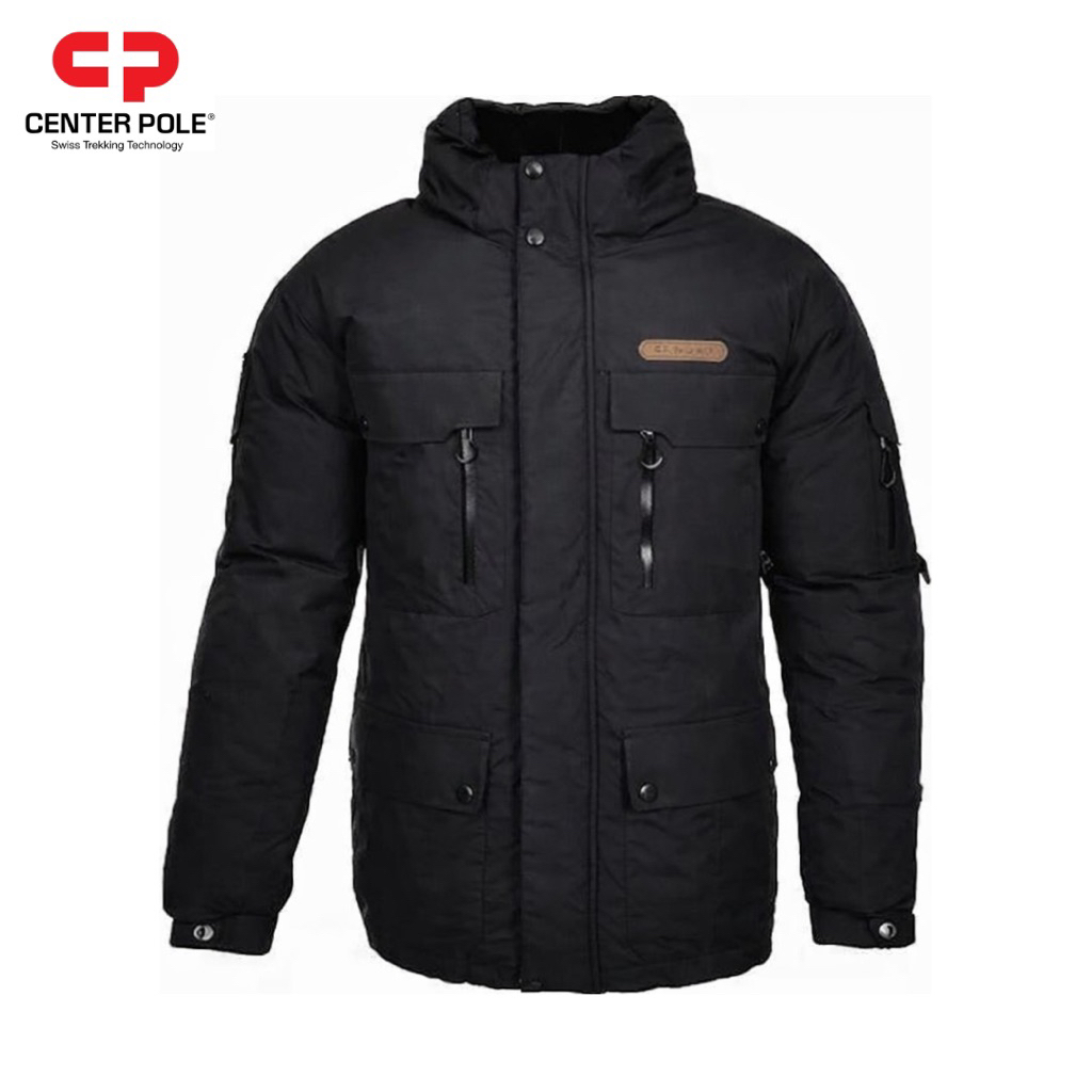 Jaket Bulang Center Pole Heavy Down Black