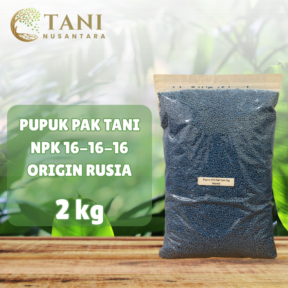 [N1] Pupuk NPK 16.16.16 Pak Tani kemasan 2kg untuk Tanaman Segar