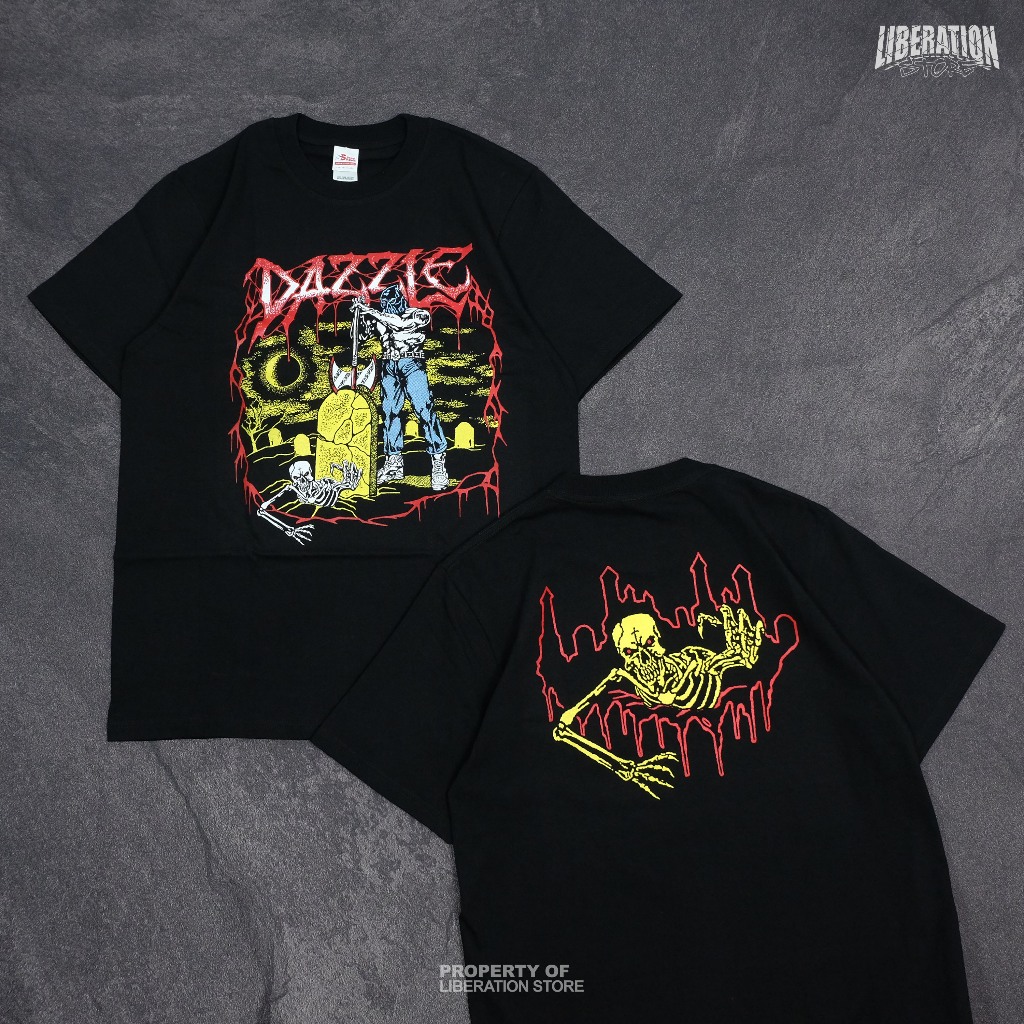 TS DAZZLE - AXE MEN | OFFICIAL BAND MERCH | KAOS BAND ORIGINAL