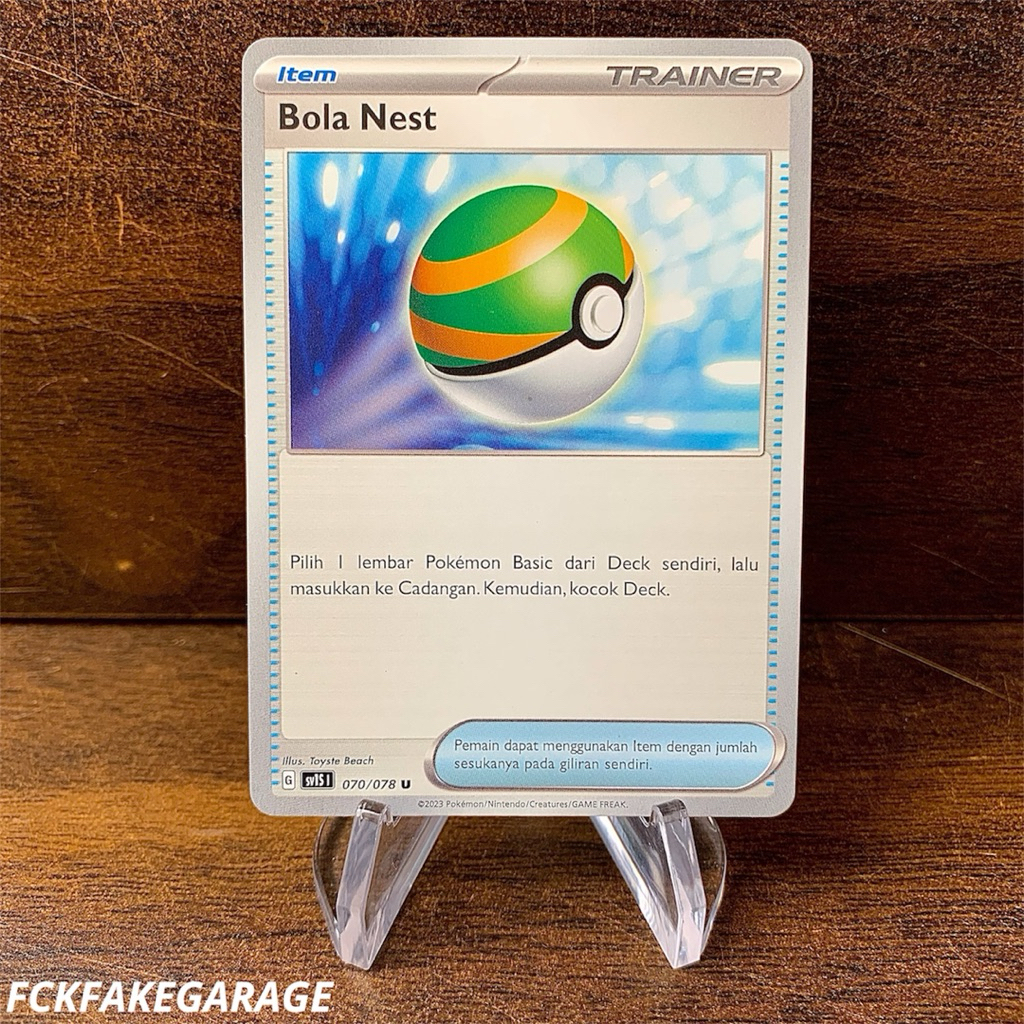 Bola Nest Item TRAINER (sv1S 070/078) - Scarlet ex ~ Pokemon TCG Indo