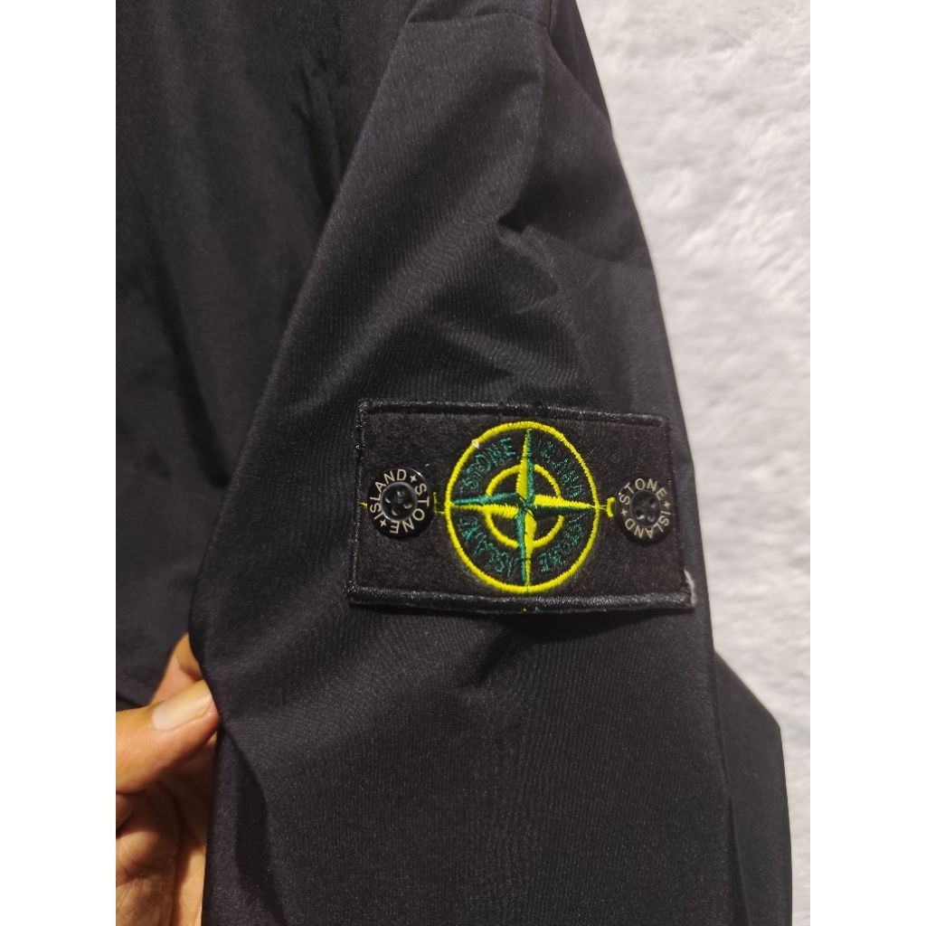 Hoodie Full Zhiper Micro Reps Lapangan Berkerudung Tahan Angin