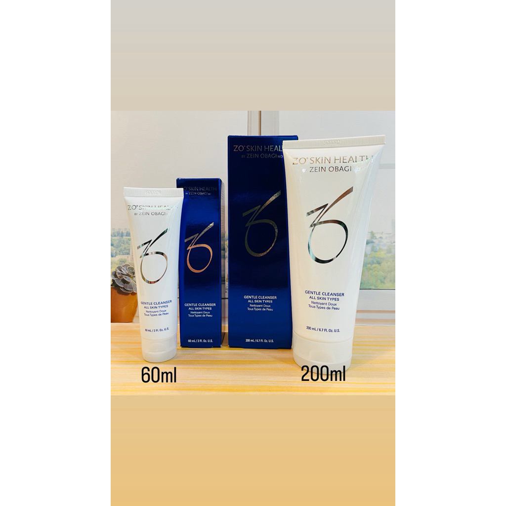 Obagi ZO Gentle Cleanser - 60ml & 200ml BPOM all skin type