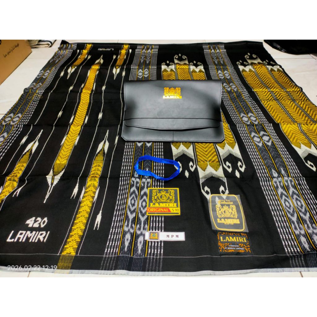SARUNG LAMIRI MPM FULL SUTRA JAHIT TENGAH
