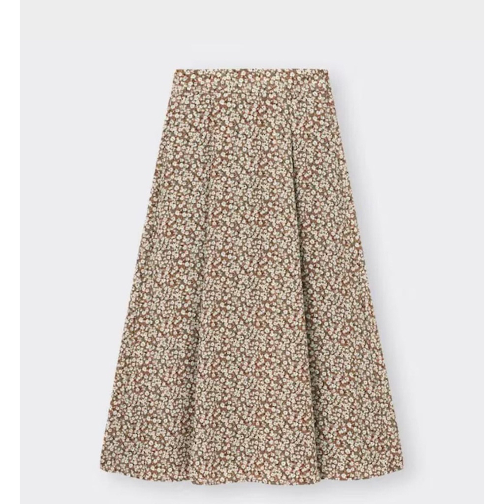 GU Floral Skirt