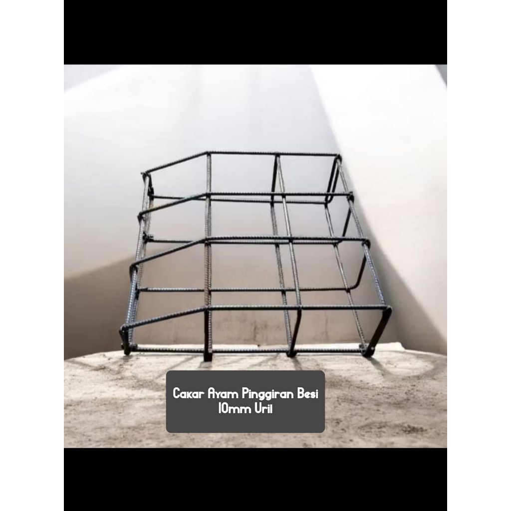 Cakar Ayam Pinggiran Pondasi Bangunan Besi 10mm Uril SNI Ukuran 40×40 | Kuat & Kokoh