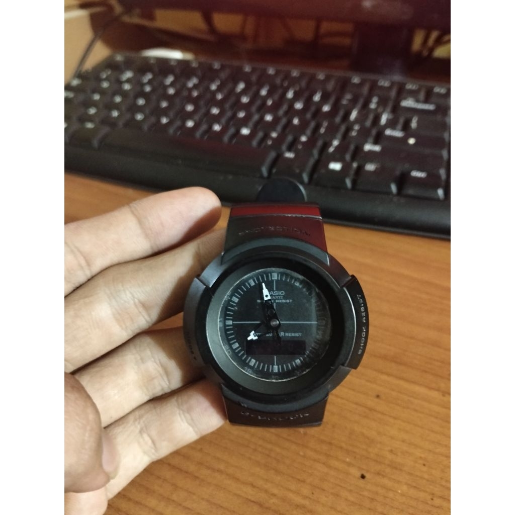 CASIO G-SHOCK RESIST AW-500BB ORIGINAL SECOND UNIT ONLY