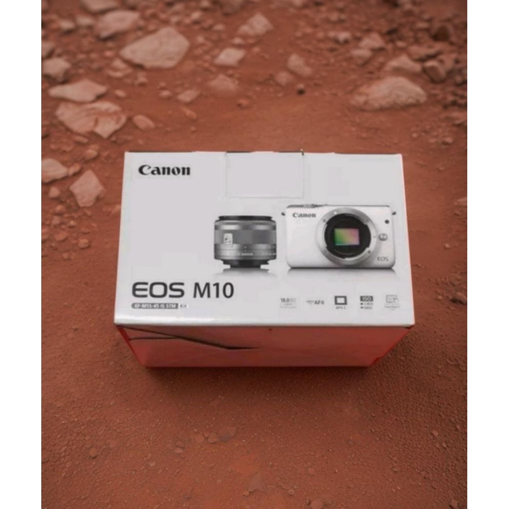Dus Camera Canon M10 / Box untuk kamera second Canon M10