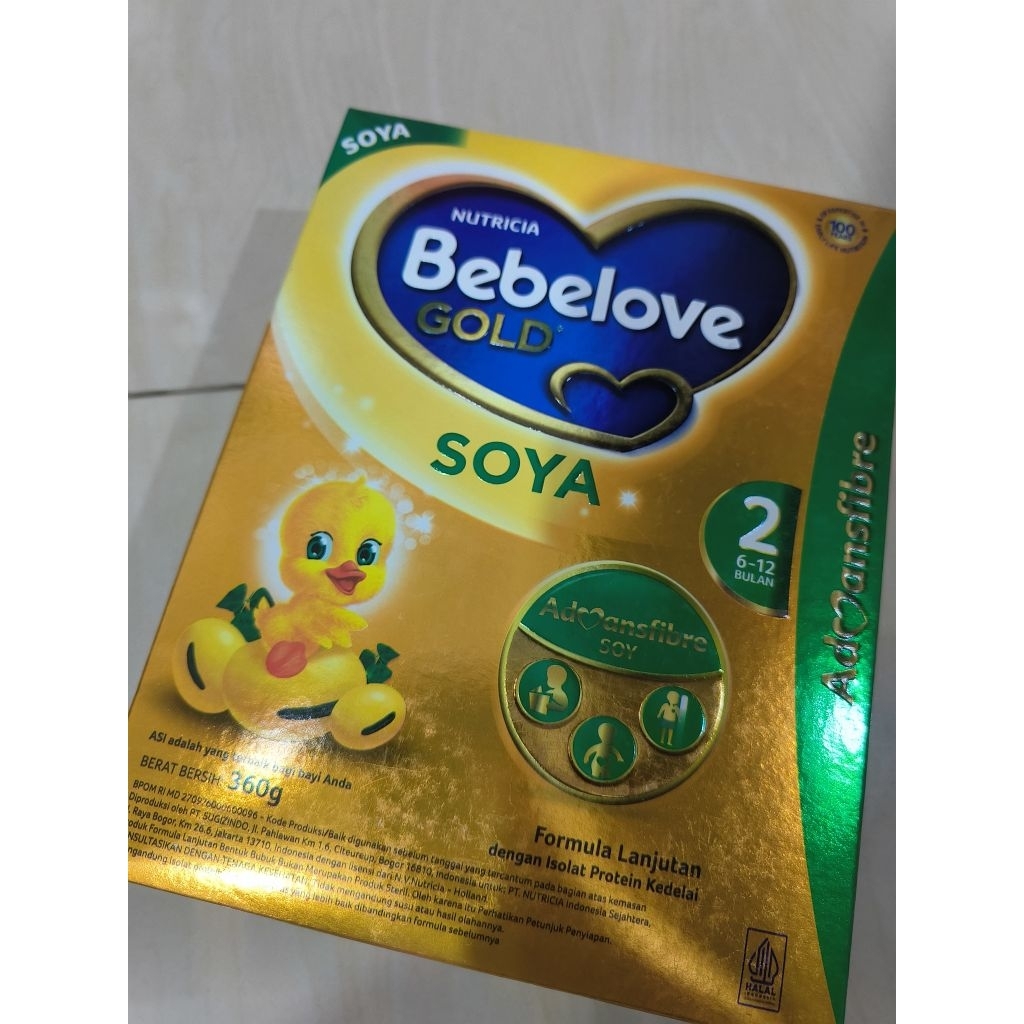BEBELOVE GOLD SOYA 360G