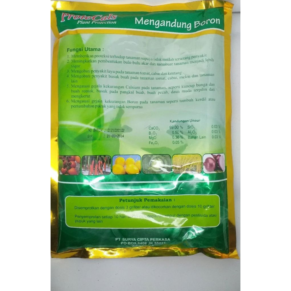 calsium kode CACO3 merek protecals