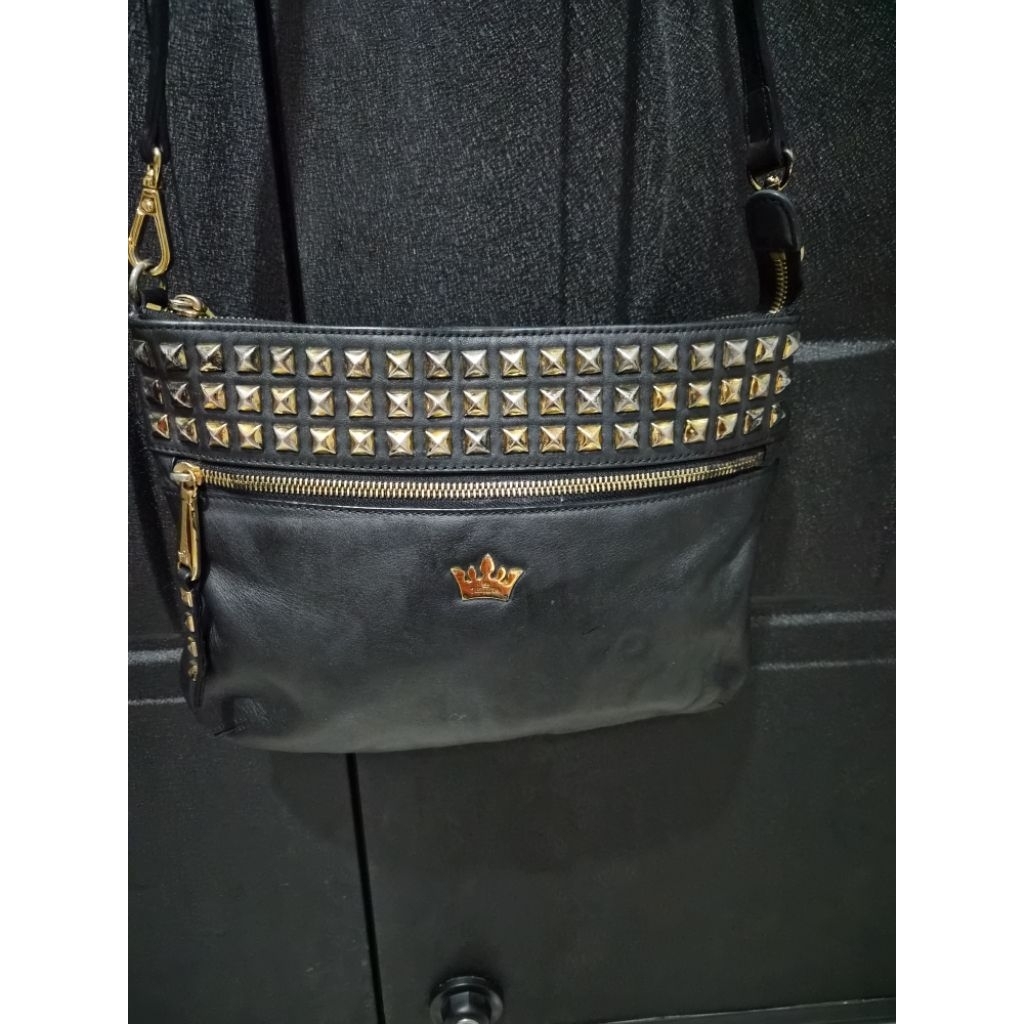 Tas cambag kulit stud Jestina