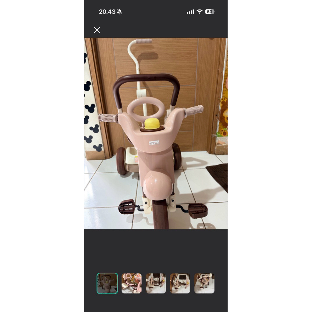 Preloved Sepeda lipat Anak IIMO