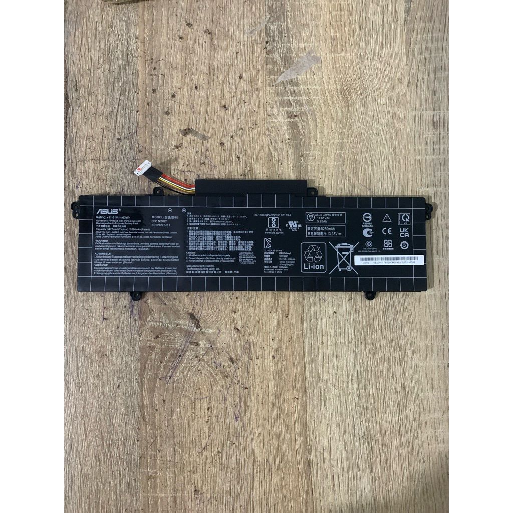 Baterai Asus ZenBook 14X OLED UX5401 UX5041EA UX5400 UM5401 UM5400 UX5401EA C31N2021