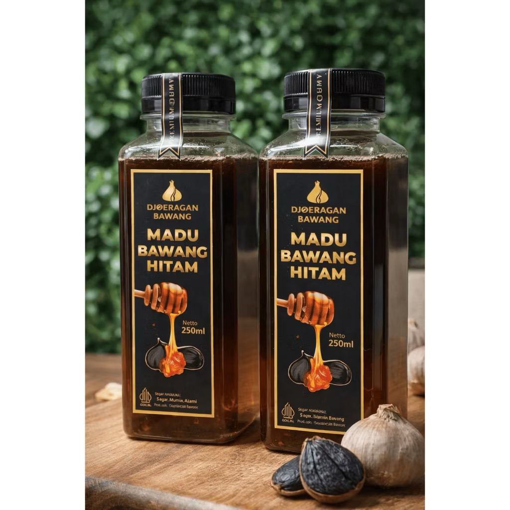 Madu Bawang Hitam Lanang Asli 100% | Madu Bawang Lanang