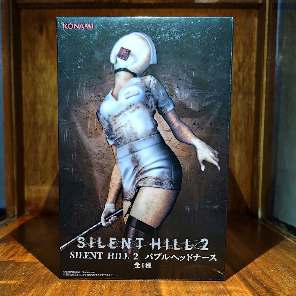 Konami figure Bubblehead Nurse Original MISB - Silent hill 2 figure