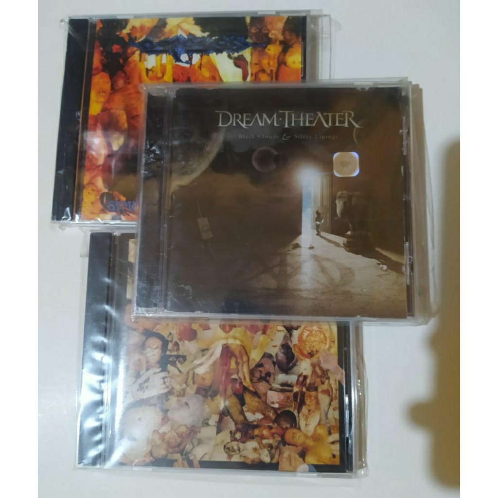 3 CD Bundle: Carcass - Reek of Putrefication, Symphonies of Sickness & Dream Theater - Black Clouds 