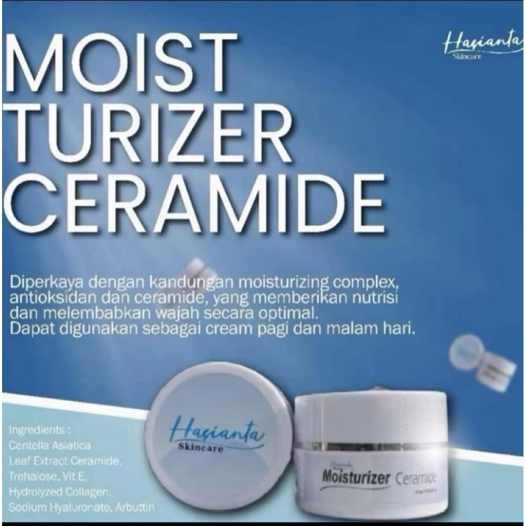 HASIANTA SKINCARE MOISTURIZER CERAMIDE