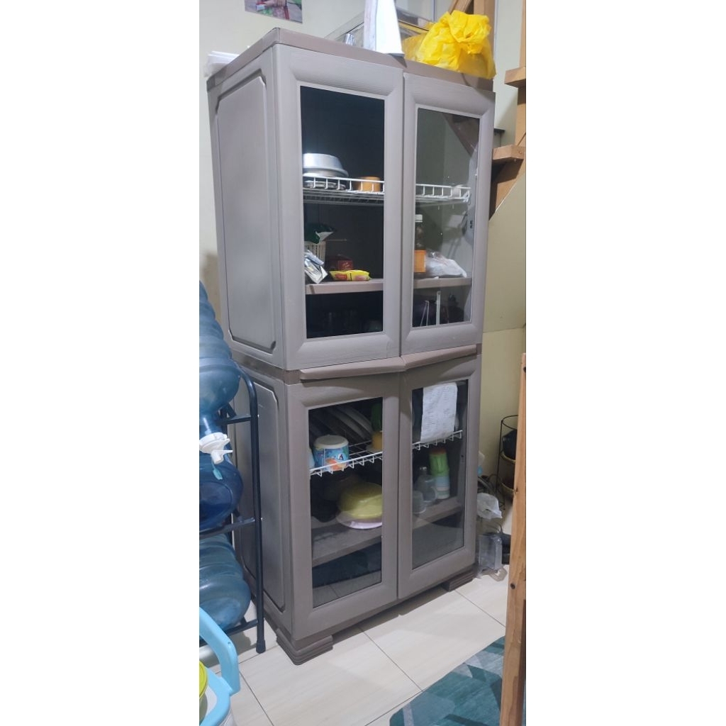 lemari dapur plastik olymplast