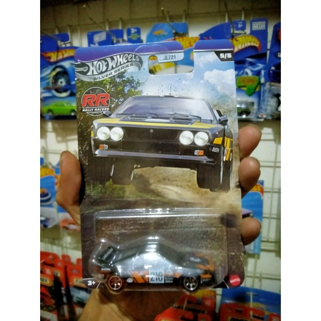 Hotwheels Rally Racers Lancia Rally / Rally 037 Silver series