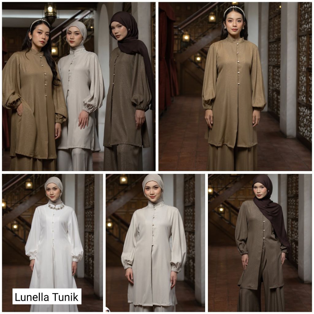 Lunella Tunik Mayoutfit (Atasan Saja) | Raya Collection Mayoutfit | Baju Lebaran | Baju Lebaran Mura